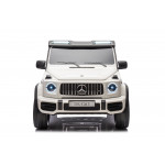 Elektrické autíčko Mercedes Benz G63 AMG XXL 24V 4 x 200W - biele
